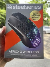 SteelSeries Aerox 3 Wireless 2022 Onyx Gaming...