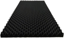 1 Pack Egg Crate Foam Sound Proof Foam Panels for Walls,48''X24''X2'' Inch Acous