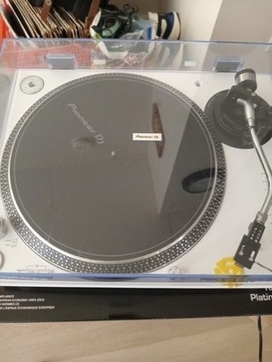 Pioneer DJ PLX-500-W Direct Drive Turntable White Record Player Music Sound Pro
