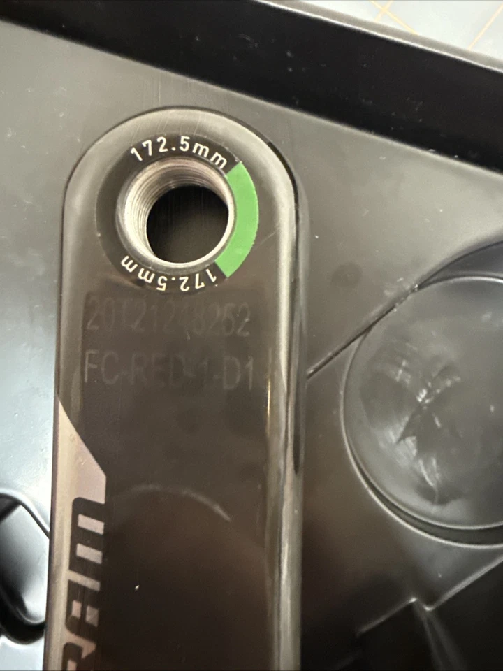 SRAM Red D1 DUB SL 172.5mm Crank Arm Set - Image 4 of 4