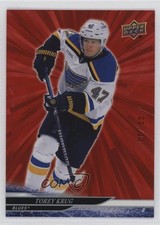 2024-25 Upper Deck Series 2 Outburst Red 22/25 Torey Krug #398 4z8