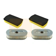 2x Air Filter Kit for Mikasa Multiquip Tamper 3660-10080 and 3660-10070 (~16722)