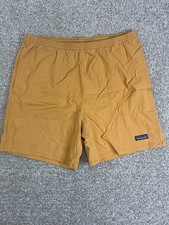 Vintage 80's Patagonia Baggies Shorts 3" Yellow Men's Small Rare