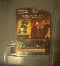 Greenlight Hollywood Supernatural 1967 Chevy Impala Sport Sedan 1:64 Diecast