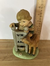 The UN Children Fritz From Austria Franklin Porcelain 1979 Figurine