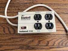 Tripp lite isotel isolator surge protector isobar 4 suppressor protector