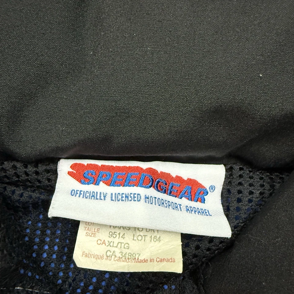 Chaqueta cortavientos vintage Indycar Cart Racing Anorak Newman Haas años 90 XL velocidad Foto 3 de 4