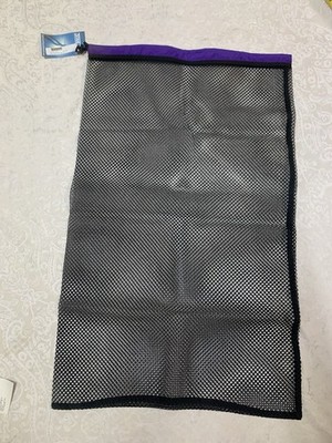 NWT StahlSac mesh Net Bag XLarge Purple Black