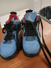 Size 5.5 , LN4, 308497-406, Travis Scott,cactus Jack,blue ,2022