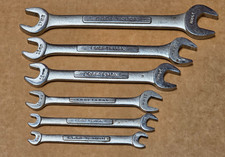 Craftsman Metric Open End Wrench Set Of 6 Pieces Usa Misstamp 44503