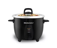 Elite Gourmet 10-Cup Multi-Function Rice Cooker/Steamer