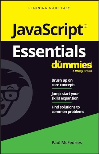 JavaScript Essentials For Dummies by Paul McFedries NEW - Image 5