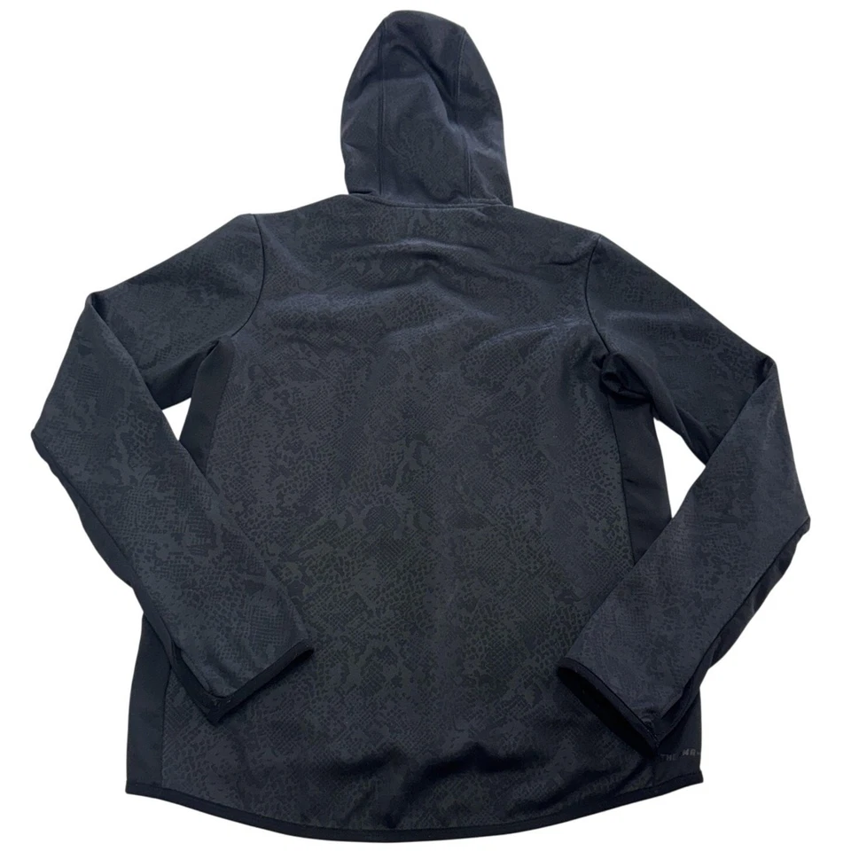 Толстовка с капюшоном женская Nike Therma-Fit средняя черная флисовая на молнии тренировочная 685672-010 - Изображение 2 из 4