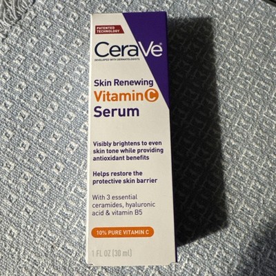 CeraVe Skin Renewing Vitamin C Serum 1oz ~antioxidant benefits!