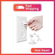 Babepai Outlet Covers Baby Proofing 42-Pack White, Child Proof Electrical Protec