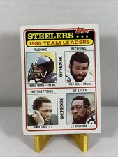 1981 Topps - Team Leaders Franco Harris, L.C. Greenwood, Donnie Shell #526