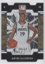 2009-10 Donruss Elite Gold Status Die-Cut 8/24 Wayne Ellington #186 pt8