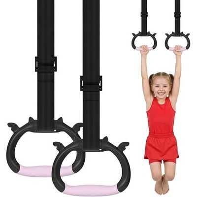 Gymnastikringe Kinder Set Verstellbarer Gurt Krafttraining Pull-up Sport Zubehör