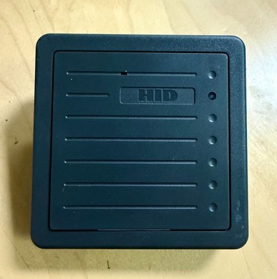HID ProxPro Proximity Card Reader 5355AGN00 5355-300-01 Charcoal Gray