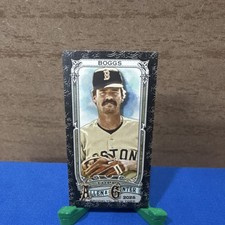 2025 Topps Allen & Ginter Mini Black Bordered Wade Boggs #67 Red Sox Card