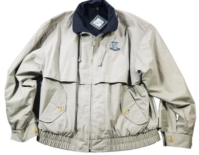 Vintage 1996 US Open Oakland Hills Bomber Jacket Mens L GEAR Sports Golf 90s