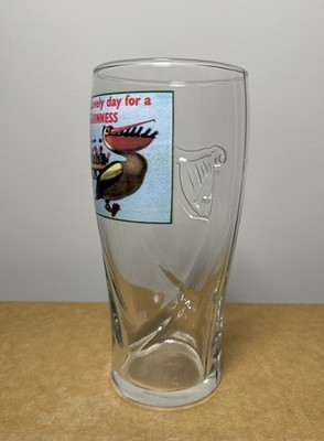Guinness 20oz Toucan Tulip Glass - Lovely Day for a Guinness