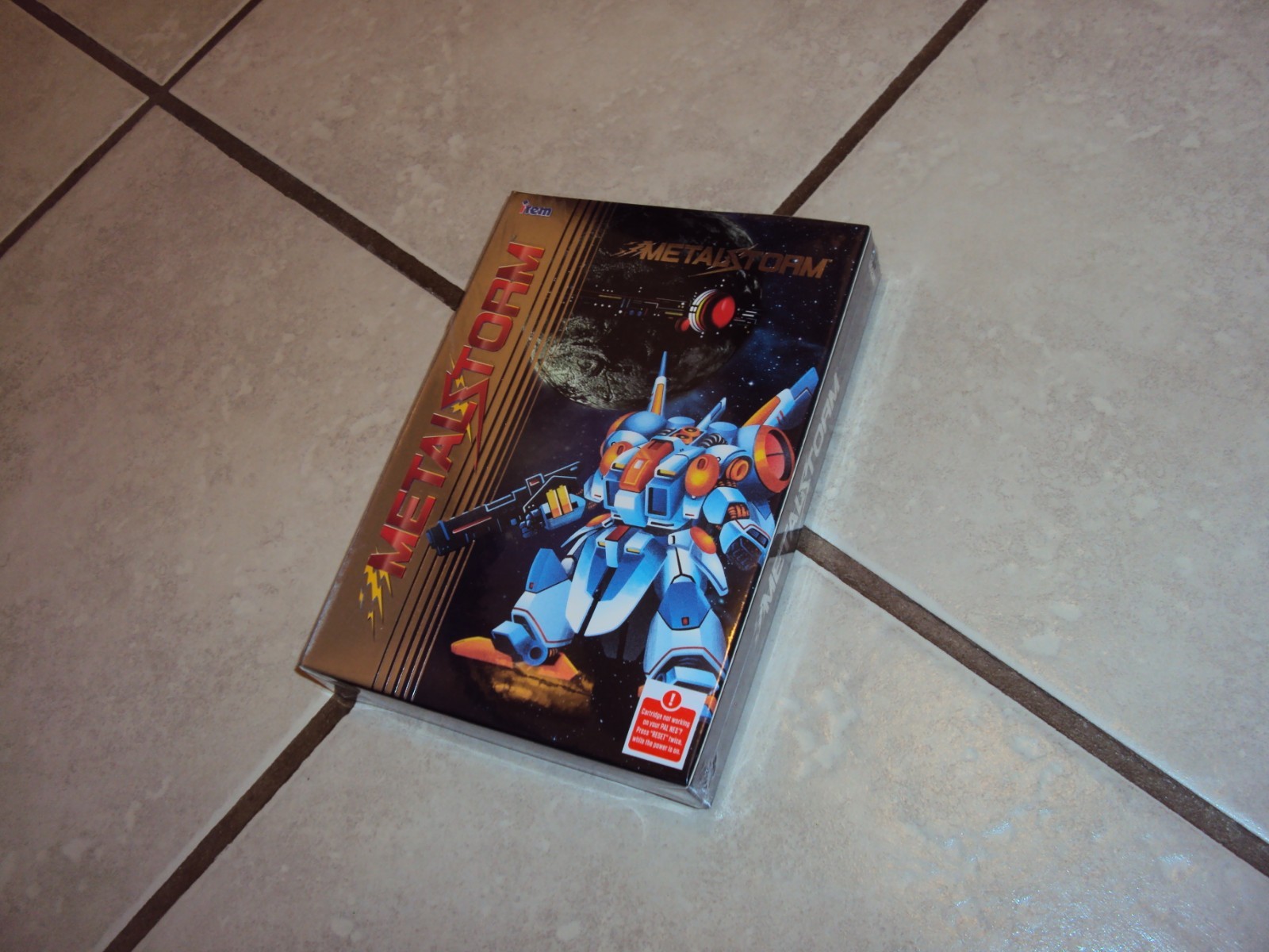 Metal Storm Standard Edition NES Nintendo, Limited Run, BRAND NEW FACTORY SEALED