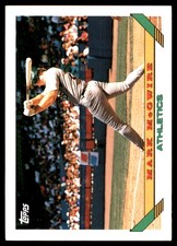 Mark McGwire 1992 Topps #100 Athletics MLB READ FREE SHIPPING AutographDen