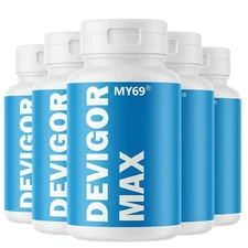Devigor Max Male Health Support Pills to Improve Virility Energy ( 60 x 5 Pack )