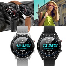 Smart Watch Uomo Business Orologio Touchscreen Bluetooth Chiamata Telefono per Android