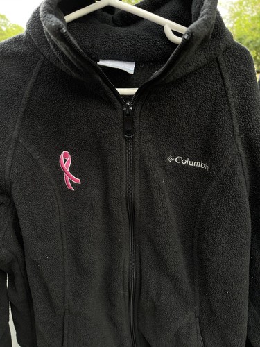 Womens Black Fleece Columbia Jacket 