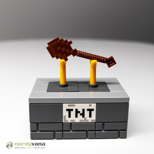 LEGO Minecraft armas espada hacha pico pala arco accesorios minifiguras - Imagen 6 de 13