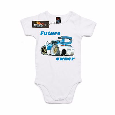 porsche baby grow