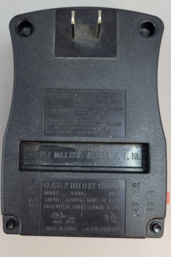 Hot Wheels RC TMH 7.2V NiMH Battery Charger 1997 Mattel Model PS03A-0840350U - Picture 2 of 2