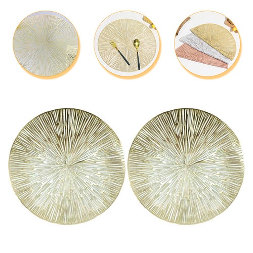 2 Pcs Insulation tendance Pads Office Place Mats for Table Heat Resistant Placemats