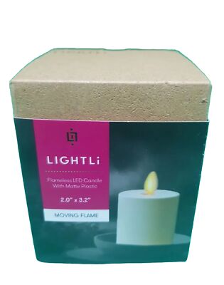 LightLi Bewegliche Flamme LED Licht Touch Kerze, 10 cm ELFENBEIN NEU VERSIEGELT 100+Laufzeit 