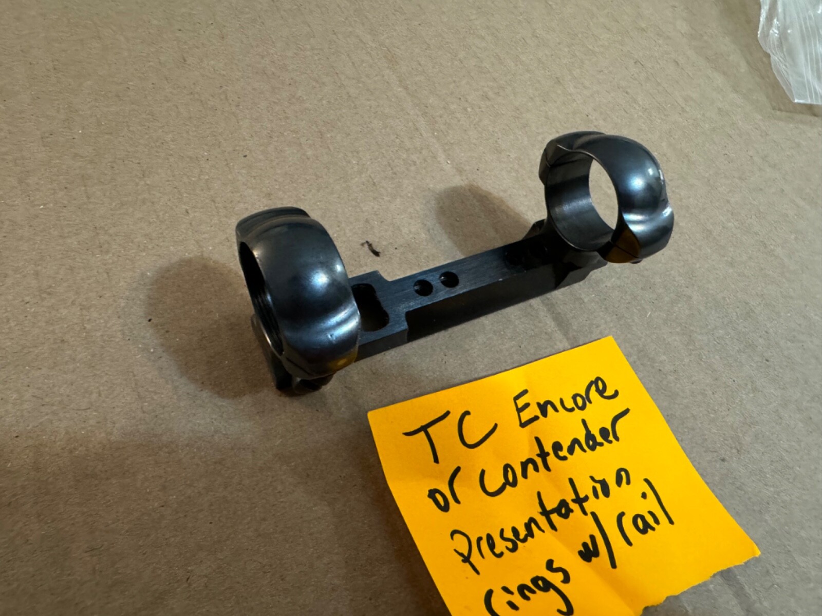 THOMPSON CENTER CONTENDER SCOPE BASE RINGS 1