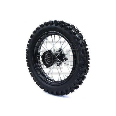 Pit Bike Off Road Big Wheel 14'' Hinterreifen Felge & Schlauch 15mm SDG Dirt Back komplett