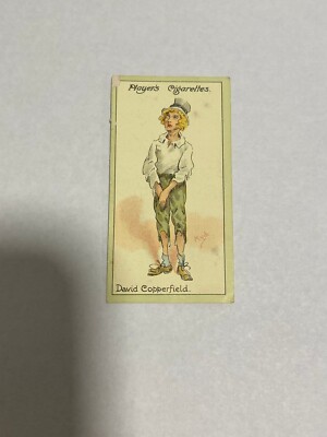 1912 John Players Characters from Dickens Tobacco card #39 David Copperfield
