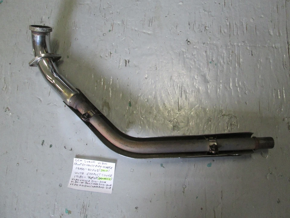 Tubo de escape derecho VL800 VOLUSIA VL800 C50 BOULEVARD VZ800 M50 14150-41F02 Foto 2 de 4