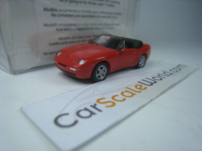 PORSCHE 968 CABRIOLET 1/87 PCX87 (RED)