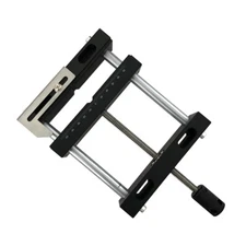 Aluminium Flat Tongs Vise Fixture Flat Tongs Screw Parallel-jaw Vice Vise Wood