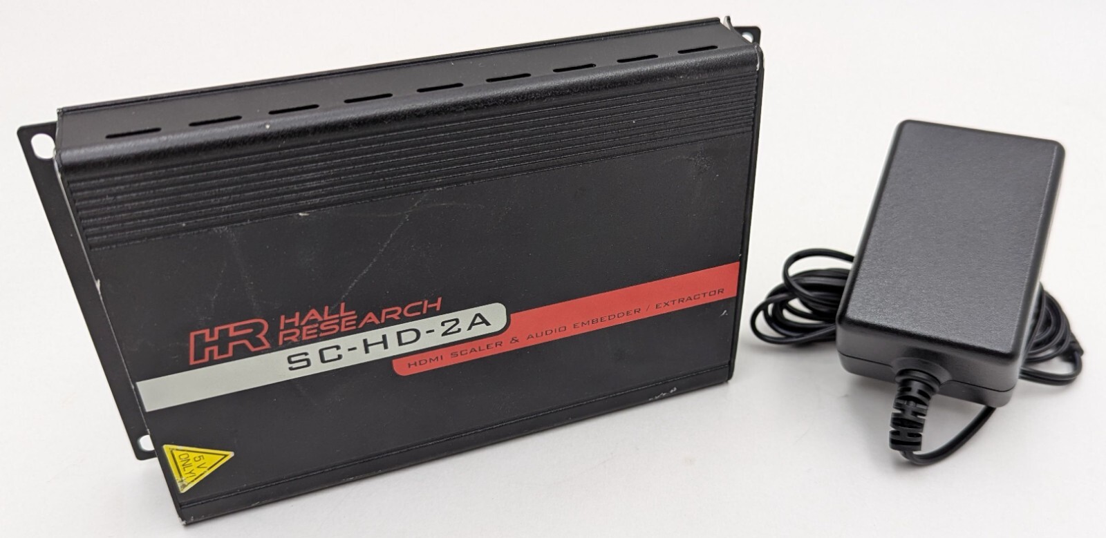 Hall Research 4K HDMI Scaler and Audio Embedder/Extractor SC-HD-2A w/ Adapter #2