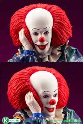 絵画 Fake it 絵画 Fake it Pennywise (1990) ARTFX Statue by Kotobukiya