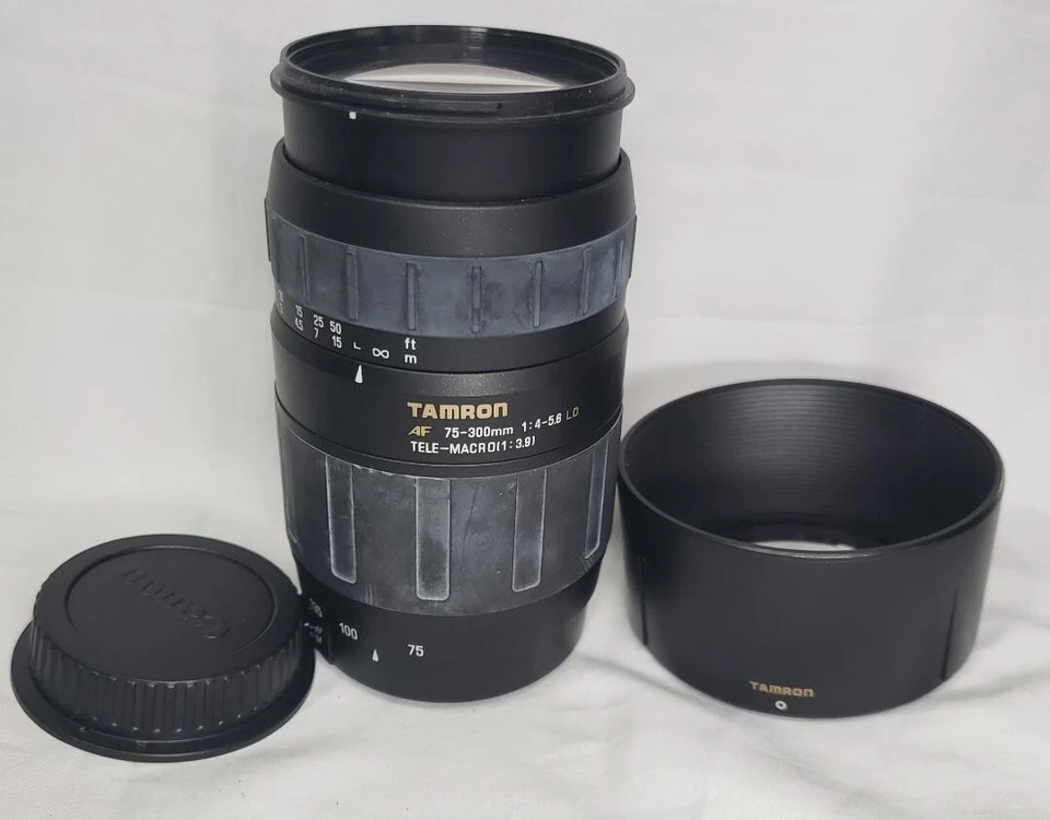 Tamron 75-300mm f/4.0-5.6 LD Macro AF Zoom Lens for Nikon For Parts - Image 3 of 4