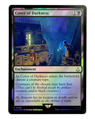 MTG | Cover of Darkness | Assassins Creed | Foil | NM | EN