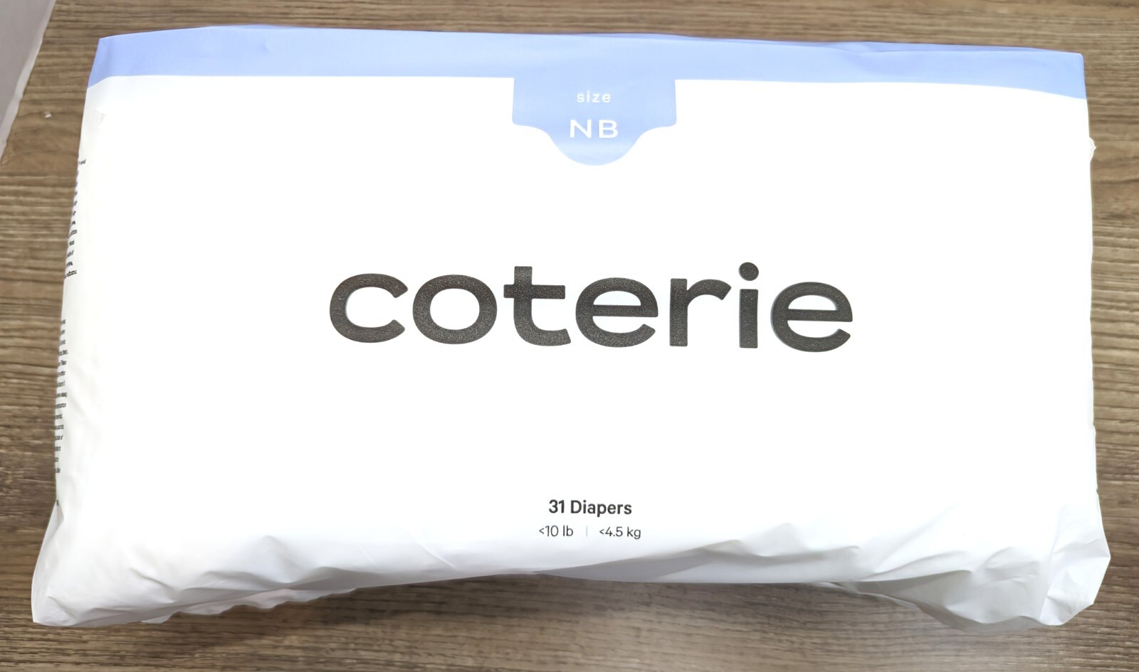 Coterie Newborn Diapers1 Package (31 diapers) NEW eBay