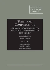 Torts and Compensation, Personal Accountability and Social Responsibility for I