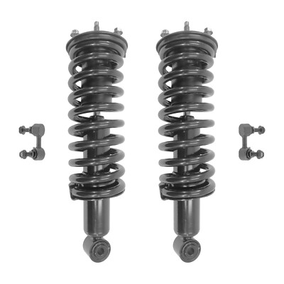 Front Struts & Sway Bar Links for 2005-2019 Nissan Frontier