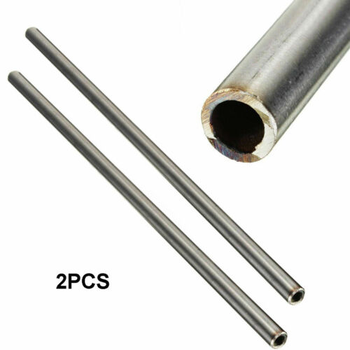 2pcs 304 Stainles Steel Capillary Tube OD 6mm x ID 4mm Length 250mm - Picture 1 of 5